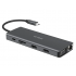 Acteck Hub USB-C - HDMI, RJ-45, USB-A 2.0, USB-A 3.1, USB-C, VGA, 5 Gbit/s