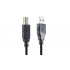 Acteck Cable USB A Macho - USB B Macho, 1.8 Metros, Negro  2