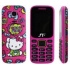 Celular Acteck Hello Kitty 1.77'', Sim Doble, Rosa  1
