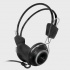 Acteck Audífonos con Micrófono AF-530, Alámbrico, 2.1 Metros, Negro