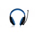 Acteck Audífonos AG-900, Alámbrico, 2x 3.5mm, Negro/Azul  3
