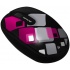 Mouse Acteck Mini Óptico Mi-150RF, Inalámbrico, Negro/Gris/Rosa