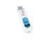 Memoria USB Adata C008, 4GB, USB 2.0, Azul/Blanco  1