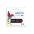 Memoria USB Adata C008, 8GB, USB 2.0, Negro/Rojo  2