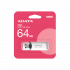 ﻿Memoria USB Adata C906, 64GB, USB 2.0, Lectura 30 MB/s, Escritura 8 MB/s, Blanco  5