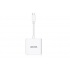 Adata Hub USB C 3.0 Macho - 4x USB A 3.0 Hembra, 5000 Mbit/s, Blanco  4