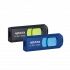 Memoria USB Adata UC300, 128GB, USB 3.2, Lectura 100 MB/s, Azul  2