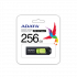 Memoria USB Adata UC300, 256GB, USB C, Lectura 100MB/s, Negro/Verde  1