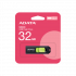 Memoria USB Adata UC300, 32GB, USB 3.2, Lectura 100 MB/s, Negro/Verde  3