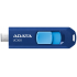 Memoria USB Adata UC300, 32GB, USB 3.2, Lectura 100 MB/s, Azul  1