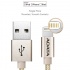 Adata Cable USB 2.0 Macho - Lightning Macho, 1 Metro, Oro  3