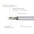 Adata Cable AMFIAL-100CMK-CSV USB A 2.0 Macho - Lightning Macho, 1 Metro, Plata  6