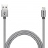 Adata Cable USB 2.0 Macho - Lightning Macho, Titanio  2