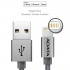 Adata Cable USB 2.0 Macho - Lightning Macho, Titanio  3