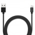 Adata Cable de Carga Certificado MFi Lightning Macho - USB 2.0 A Macho, 1 Metro, Negro, para iPhone/iPad/iPod  6