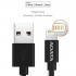 Adata Cable de Carga Certificado MFi Lightning Macho - USB 2.0 A Macho, 1 Metro, Negro, para iPhone/iPad/iPod  7