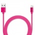 Adata Cable de Carga Certificado MFi Lightning Macho - USB 2.0 A Macho, 1 Metro, Rosa, para iPhone/iPad/iPod  3