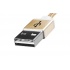 Adata Cable USB 2.0 A - Micro USB 2.0 B para Android/Windows, 1 Metro, Dorado  1