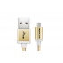 Adata Cable USB 2.0 A - Micro USB 2.0 B para Android/Windows, 1 Metro, Dorado  2