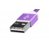 Adata Cable USB 2.0 A - Micro USB 2.0 B para Android/Windows, 1 Metro, Morado  2