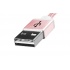 Adata Cable Android USB 2.0 A Macho - Micro USB 2.0 B Macho, 1 Metro, Rosa  2
