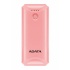 Cargador Portátil Adata Power Bank P5000, 5000mAh, Rosa