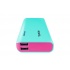 Cargador Portátil Adata PowerBank PT100, 10.000mAh, Azul/Rosa  1