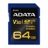 Memoria Flash Adata Premier Pro V30G, 64GB SD UHS-I Clase 10  1