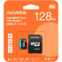 Memoria Flash Adata Premier Pro, 128GB MicroSDXC UHS-I Clase 10, con Adaptador   1