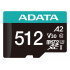 Memoria Flash Adata Premier Pro, 512GB MicroSDXC UHS-I Clase 10, con Adaptador  2