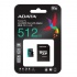 Memoria Flash Adata Premier Pro, 512GB MicroSDXC UHS-I Clase 10, con Adaptador  1