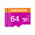 Memoria Flash Adata Premier, 64GB microSDXC UHS-I Clase 10, con Adaptador  1