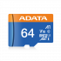 Memoria Flash Adata Premier, 64GB MicroSDXC UHS-I Clase 10, con Adaptador   2