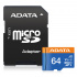 Memoria Flash Adata Premier, 64GB MicroSDXC UHS-I Clase 10, con Adaptador   3