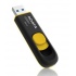 Memoria USB Adata DashDrive UV128, 16GB, USB 3.0, Lectura 40MB/s, Escritura 25MB/s, Negro/Amarillo  1