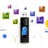 Memoria USB Adata UV320, 128GB, USB 3.1, Lectura máx 100MB/s, Negro/Azul  4