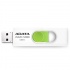 Memoria USB Adata UV320, 128GB, USB 3.1, Lectura máx 100MB/s, Verde/Blanco  2