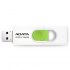Memoria USB Adata UV320, 256GB, USB 3.1, Lectura máx 100MB/s, Verde/Blanco  1