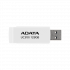 Memoria USB Adata UC310, 128GB, USB 3.2, Lectura 100 MB/s, Blanco  4