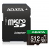 Memoria Flash Adata Speed Plus, 512GB MicroSDXC UHS-I Clase 10, con Adaptador   2