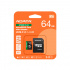 Memoria Flash Adata Speed Plus, 64GB MicroSDXC UHS-I Clase 10, con Adaptador   3