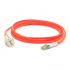 Addon Cable Fibra Óptica Multimodo OM1 SC Macho - LC Macho, Núcleo 62.5µm, Cubierta 125µm, 5 Metros, Naranja  1