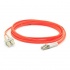 Addon Cable Fibra Óptica Multimodo OM1 SC Macho - LC Macho, Núcleo 62.5µm, Cubierta 125µm, 15 Metros, Naranja  1