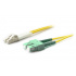 Addon Cable Fibra Óptica OS2 Duplex SC Macho - LC Macho, 9/125, 3 Metros, Amarillo  1
