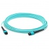 AddOn Cable Fibra Óptica Cruzado OM4 MPO Hembra - MPO Hembra, 50/125, 10 Metros, Azul  1