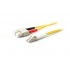 AddOn Cable Fibra Óptica Duplex OS2 LC Macho - SC Macho, 1 Metro, 9/125, Amarillo  1
