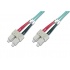 AddOn Cable Fibra Óptica Dúplex OFC SC Macho - SC Macho, 50/125, 3 Metros, Turquesa  1