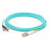 Addon Cable Fibra Óptica Multimodo OM4 ST Macho - LC Macho, Núcleo 50µm, Cubierta 125µm, 15 Metros, Azul  1