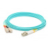 Addon Cable Fibra Óptica Monomodo OM3 ST Macho - LC Macho, Núcleo 50µm, Cubierta 125µm, 5 Metros, Azul  1