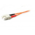 Addon Cable Fibra Óptica Multimodo OM1 SC Macho - ST Macho, Núcleo 62.5µm, Cubierta 125µm, 7 Metros, Naranja  1